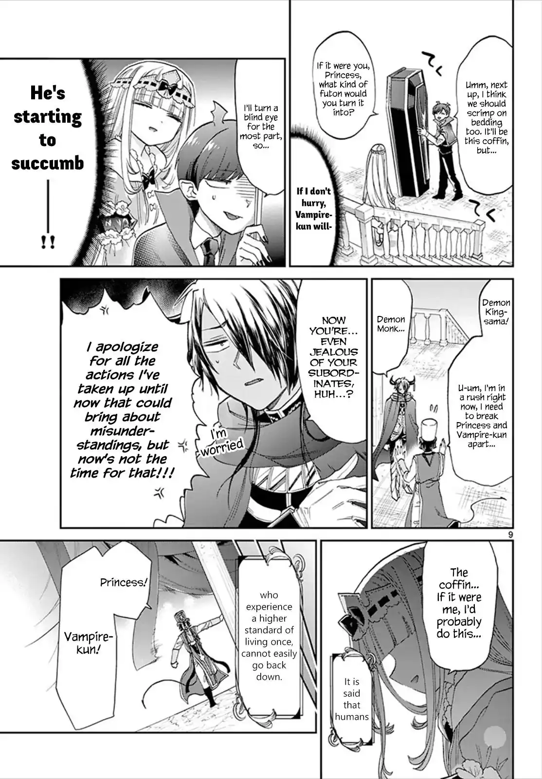 Maou-jou de Oyasumi Chapter 92 9